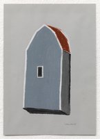 molenhuis, 2006, oliepastel op papier, 24-34 cm